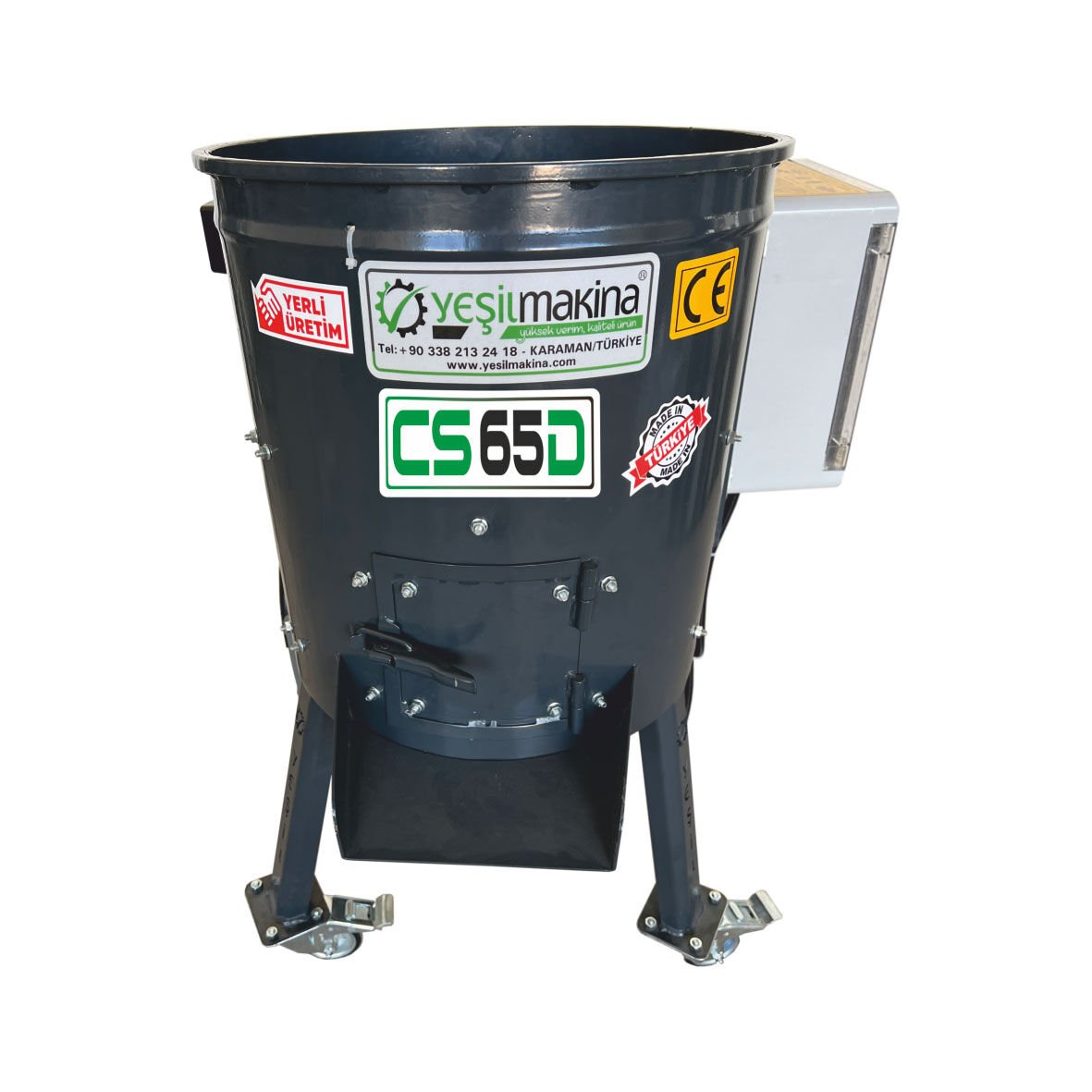 Ceviz Soyma Makinası CS65 D Ayarlı Devir