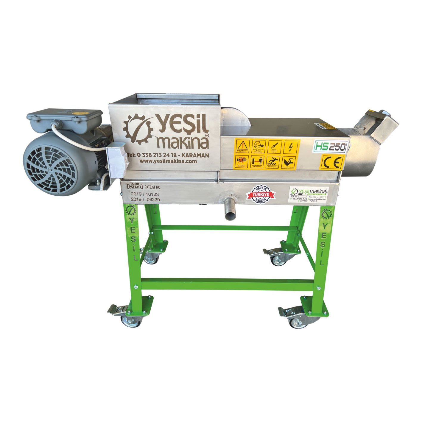 Helezonlu Şıra Makinesi HS250