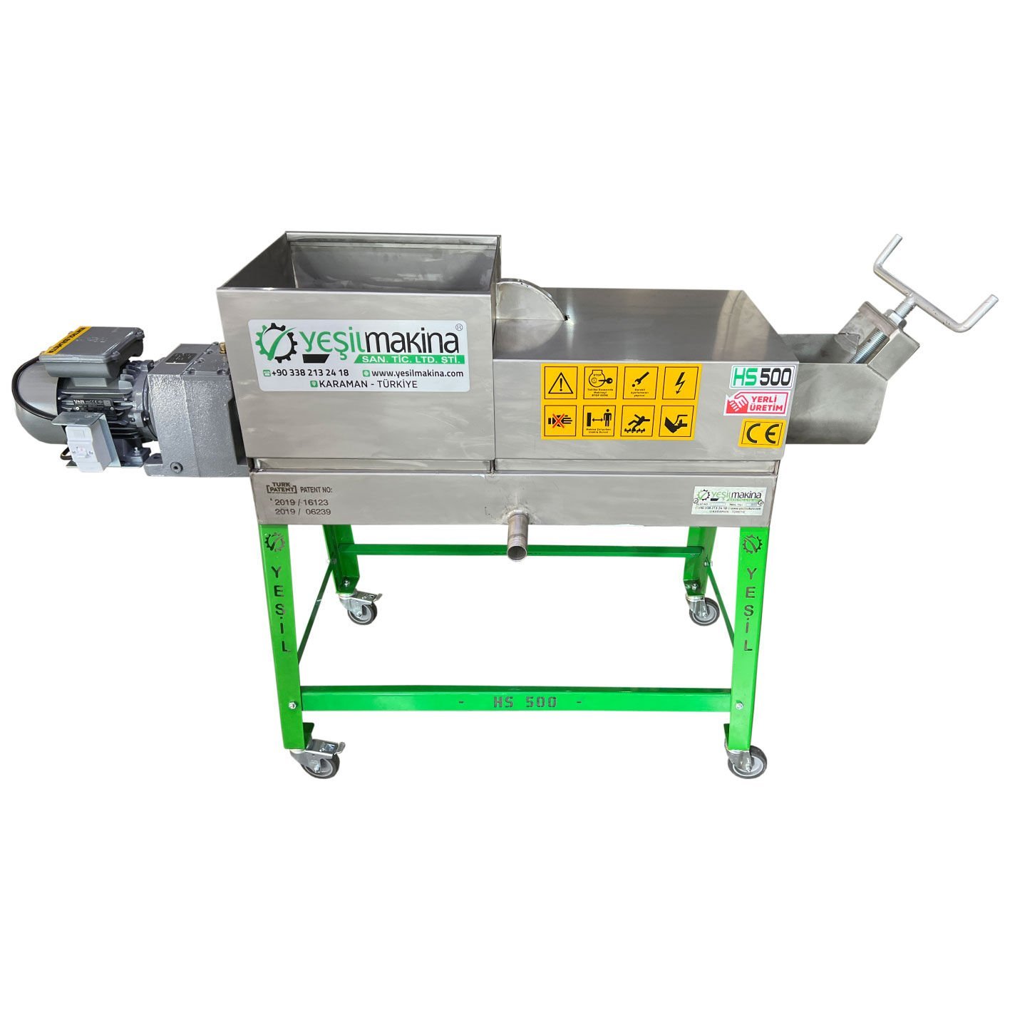 Helezonlu Şıra Makinesi HS500